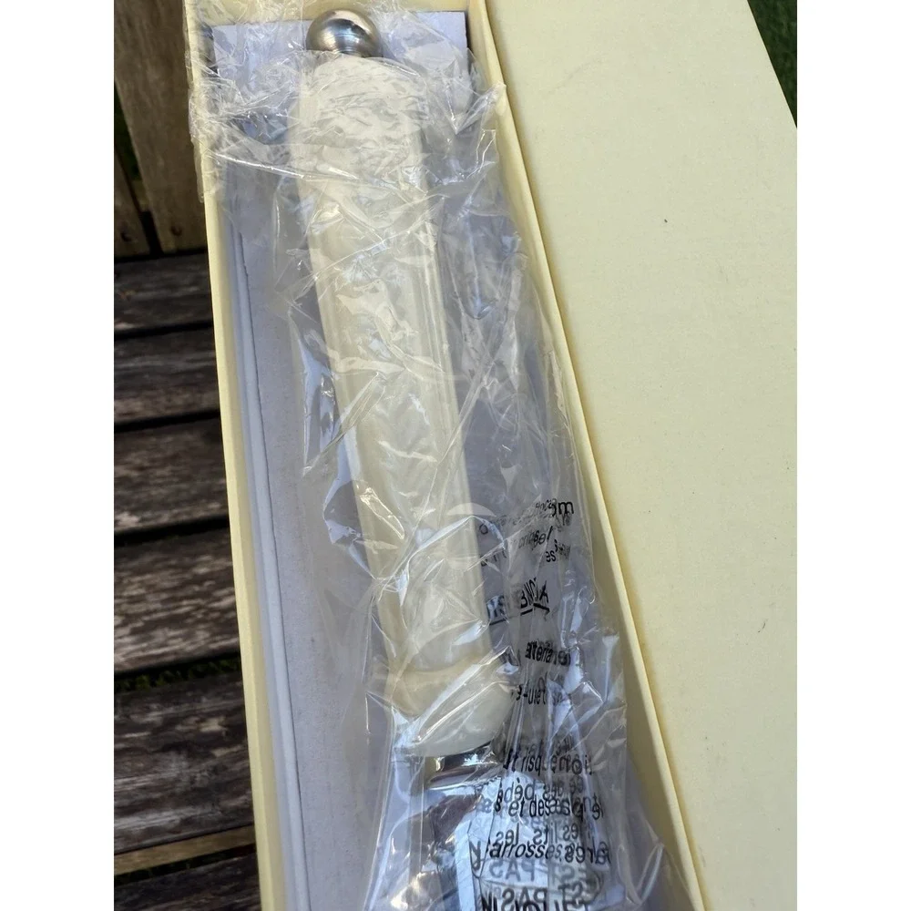 LENOX OPAL INNOCENCE PLATINUM-BANDED BONE CHINA CAKE‎ KNIFE S